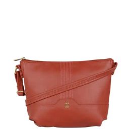 Baggit Red Solid Small Sling Handbag-image-4