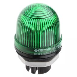 Werma Beacon EM 800 Series Green Steady 12-230 V AC/DC Panel Mount Incandescent Bulb IP65, 800.200.00-image-95