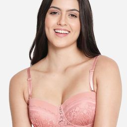 Susie Medium Coverage Underwired Lightly Padded Balconette Bra With All Day Comfort-0