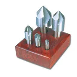 OZAR 5/8 Inch HSS 82° 3 Flute Short Countersink Center Reamer, ACR-2764-image-73
