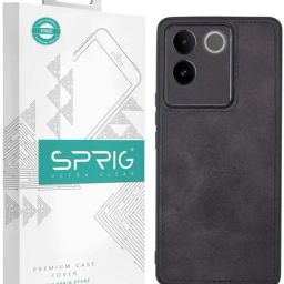 Sprig Back Cover for IQOO Z7 Pro (Black)-image-81