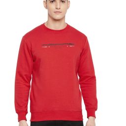 Duke Ruby Red Regular Fit Sweatshirt image 1
