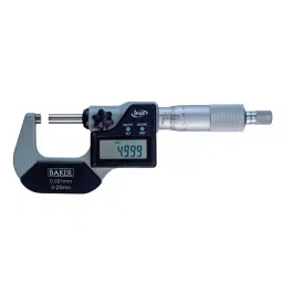 Baker Value Line Digital External Micrometer 75-100 mm Range 0.001 mm, DMME100-38