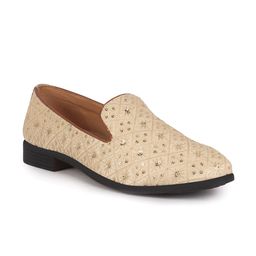 FAUSTO Men Sequin Embroidered Velvet Mojaris-image-65