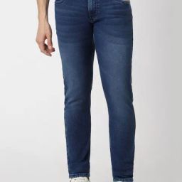 Peter England Blue Skinny Fit Jeans-picture-42