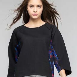 SHAYE Black Printed Sweatshirt-image-96