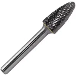 REWO Tree Radius Shape Diamond Tip Carbide Rotary Cutter, Shank Size 6 mm, Body Diameter 12 mm-image-96