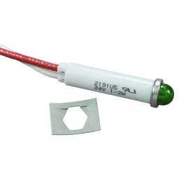VCC PANEL MOUNT INDICATOR, LED, 7.87MM, GREEN, 24V, 2191U5-24V-picture-38