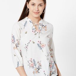 Kraus Jeans Women Floral Printed Regular Top-picture-6