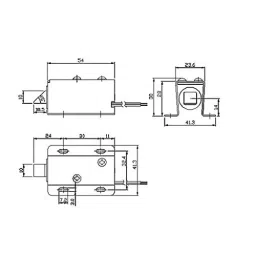 TECHDELIVERS 12 V Electronics Lock Assembly Solenoid Low Power Consumption image 4