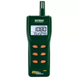 EXTECH INSTRUMENTS Air Quality Co2 Monitor, Hh, 0-5000Ppm, CO250-27