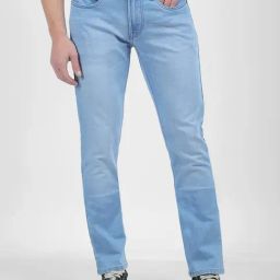 Numero Uno Blue Skinny Fit Faded Jeans-image-86
