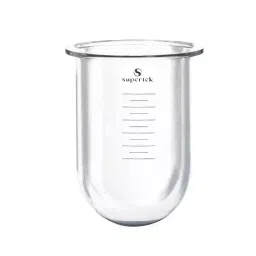 Supertek 2000 ml Flask For Dissolution Apparatus Without Side Cut, 15.322.2000 (Pack of 2)-39