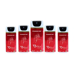 Qelica Set Of 5 Strawberry Mint Mouth Freshener Spray 10 g Each-1