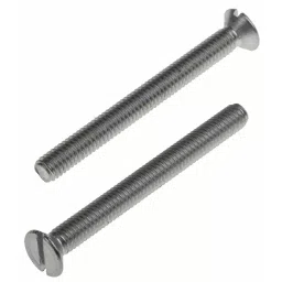 RS PRO Machine Screw M4x40 mm Stainless Steel Slot Countersunk, 9141668 (Bag of 100 pcs)-image-99
