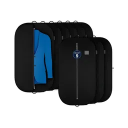 Aura Black 9 Pieces Blazer Cover Bag-34