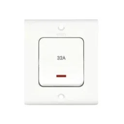 Goldmedal 09174-ESSENZA 32 A DP Switch with Indicator with Porcelain Base (Pack of 2)-17