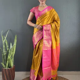 Panzora Woven Design Zari Saree-image-73
