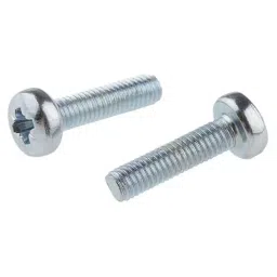 RS PRO Machine Screw M3x12 mm Steel Pozidriv Pan Headed DIN 7985, 560603-image-96
