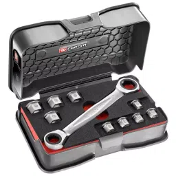 FACOM Metric Ratchet Combination Wrench Kit, 464.J1APB-19