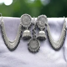 BMINO Dome Shaped Hoop Earrings-image-47
