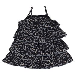 YOUNG BIRDS Print Chiffon A-Line Dress-58