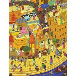Webby Holy City Varanasi Jigsaw Puzzle - 1000 Pieces-27