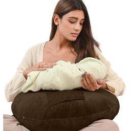 Cherilo Baby Feeding Nursing Pillow - Brown-image-54