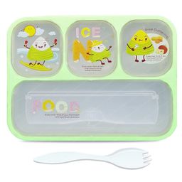 FunBlast Bento Lunch Box for Kids  Sea Green-image-15