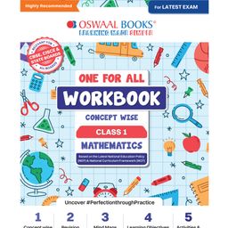 Oswaal One For All Workbook | Concept Wise Class-1 Mathematics Book | For Latest Exam-13