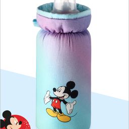 Babyhug Disney Feeding Bottle Cover Mickey & Friends Print Medium - Purple| Stylish| New Born| Boys and Girls| Elastic Neck and Carry Tag| Machine Washable| for Standard and Wide Neck Bottles - 330 ml-image-56