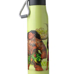 Gluman Stainless Steel Bottle With Moana Print Light Green - 750 ml-picture-13