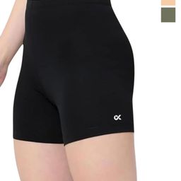 Xjarvis Women Pack of 3 Regular Fit Mid-Rise Yoga Sports Shorts-image-11