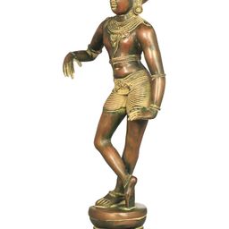 Exotic India Brown Religious Idol Showpiece-image-45