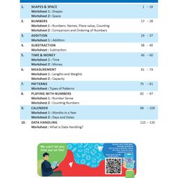 oswaal books Oswaal One For All Workbook | Concept Wise Class-1 Mathematics Book | For Latest Exam image 3