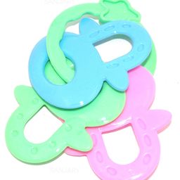 Sanjary Combo 5 Pieces rattle and  Alphabets Numeric Educational Toys Set (Color May Vary) image 3