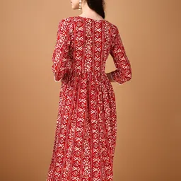Anouk Bandhani Printed A-Line Flared Kurtas image 3