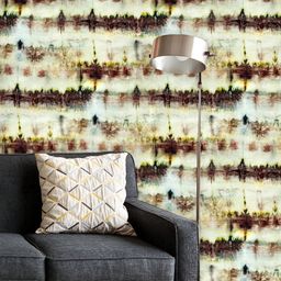 ArtzFolio Printed UV-Resistant Anti-Bacterial Shibori Ikat Batik Art Peel & Stick Wallpaper-image-47