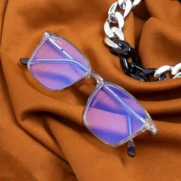 Ted Smith Grey Square Unisex Eye Frames image 1
