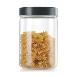 Borosil¿Transparent Glass Jar & Container (1200ml)-1