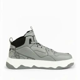 Spykar Men's VASCO Grey Ankle High Sneakers-image-82