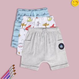 MINIKLUB Multi New Born And Baby Boys Shorts-picture-17