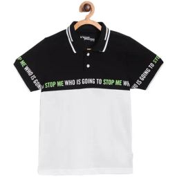 Li'l Tomatoes Boys Black Printed T-Shirt-image-63