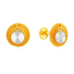 Malabar Gold and Diamonds 22k Gold Earrings for Women-picture-2