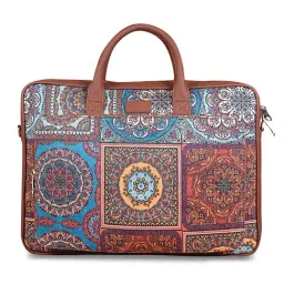 ZOUK Multicolor Printed 15 inch Laptop Bag-91