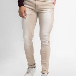 Spykar Beige Slim Fit Jeans-image-34