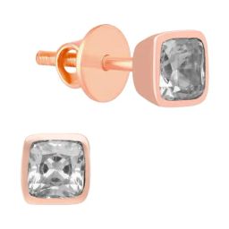 Malabar Gold and Diamonds 18K (750) BIS Hallmark Rose Gold Earring for Women-image-94
