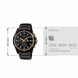 Casio EFR-526BK-1A9VUDF Edifice Analog Watch for Men image 4