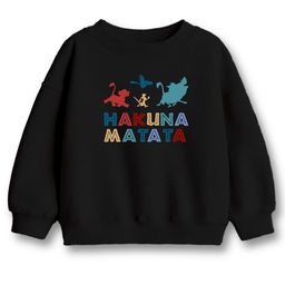 x2o Kids Hakuna Matata Printed Round Neck Cotton Sweatshirt-picture-25