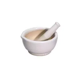NS 203.2 mm (8 Inch) Size Round Shape Porcelain Pestle and Mortar for Laboratories-40